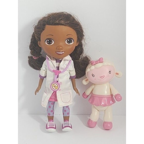 Disney Jr. Doc McStuffins 12" Doll Lambie Plastic Toy - Picture 2 of 10